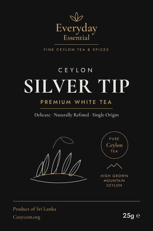 Ceylon Silver Tips white tea pouch
